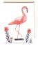 Preview: Extartiqe Duschrollo Flamingo moderner Rollo Duschvorhang